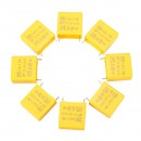 50Pcs 0.47UF Capacitor 50-60HZ 310VAC Polypropylene Film Safety Capacitors