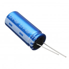 6Pcs/Pack 18*41mm 2.7V 40F Cylindrical Super Farad High Power Supercap Ultra Capacitor