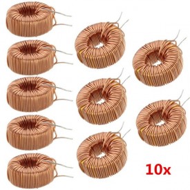 10Pcs 330UH 3A Toroid Core Inductor Wire Wind Wound