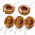 5Pcs 33UH 3A Toroidal Wound Inductor Nude Inductance Magnetic Inductance