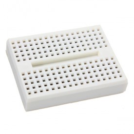 10Pcs White 170 Holes Mini Solderless Prototype Breadboard