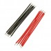 400Pcs 6cm Breadboard Jumper Cable Electronic Wires Black Red Colour