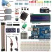 UNO R3 Starter Kit 1602 LCD L293D Motor LED Matrix MB102 Breadboard