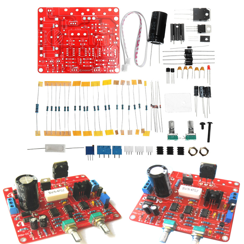 3Pcs Constant Current Power Supply Kit DIY Regulated DC 0-30V 2mA-3A Adjustable