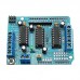 MEGA2560 R3 Microcontroller With Prototype Board + L293D Motor Drive Shield