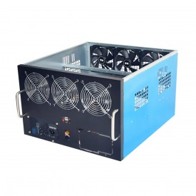 6 GPU Mining Frame Rig Case For ETH DIY Mining Crypto Currency Rigs Miner With 6Pcs Fans