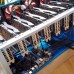 DIY Mining Frame Rig Case Mining Frame For 6-8 GPU Mining Crypto Currency Rigs Miner Without Fan